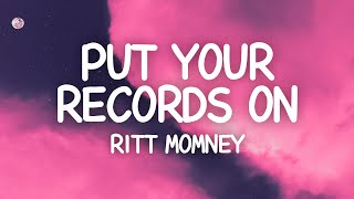 Ritt Momney  Put Your Records On Lyrics [upl. by Innavoij]