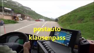 TRAVELING SWITZERLAND Postauto Klausenpass [upl. by Haswell]