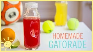 EAT  Homemade Gatorade [upl. by Ahsinor]