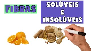 Fibras Solúveis e Insolúveis  Dicas De Nutrição  Resumo Nutridiversidade [upl. by Latnahc]