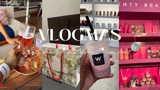 VLOGMAS 🎄 FENTY BEAUTY EVENT  NEW MFK SCENT  SPRITZER SATURDAY  MORE XOLIGCABASHEVLOGS [upl. by Shyamal101]