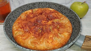 📌ШАРЛОТКА НА СКОВОРОДЕ С ЯБЛОКАМИ БЕСПОДОБНО ВКУСНО И БЫСТРО Духовкой Больше не Пользуюсь [upl. by Taffy550]