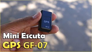 MINI RASTREADOR GPS GF07 O QUE EU ACHEI É BOM [upl. by Mannes262]