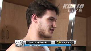 RARE  Shocking Interview with Danilo Gallinari [upl. by Llennahs]