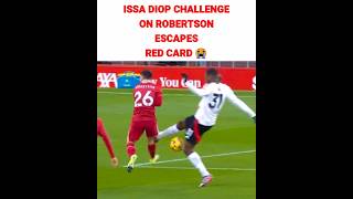 Andy Robertson vs Issa Diop 🤔 [upl. by Yesnnyl]