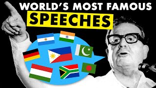 The Worlds Most Famous Speeches chosen by YOU [upl. by Capone142]