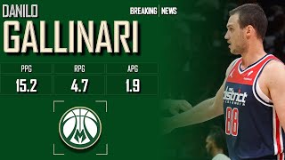 MILWAUKEE BUCKS Danilo Gallinari ᴴᴰ [upl. by Borreri548]