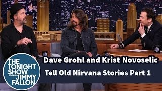 Dave Grohl and Krist Novoselic Tell Old Nirvana Stories  Part 1 [upl. by Rhyne]