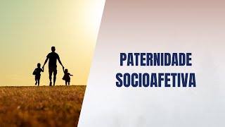 Paternidade socioafetiva [upl. by Azeret444]