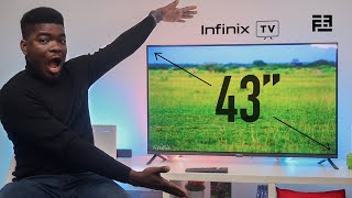 Infinix 43 Inch TV S1 Review  Impressive [upl. by Saum]