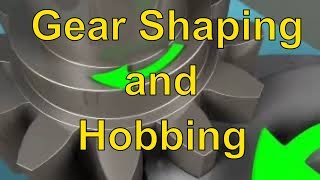 Gear Shaping and Hobbing [upl. by Nnayd298]