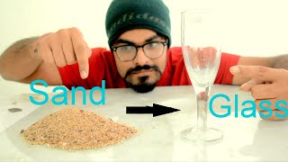 How To Turn SAND Into GLASS [upl. by Aleahc960]