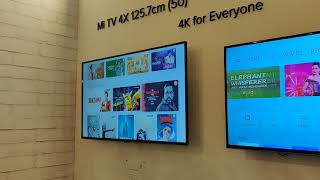 2019 Mi TV 4X 40 inch 43 inch 50 inch and 65 inch Features Review in Hindi [upl. by Enrobyalc]