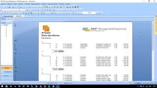 Crystal Reports  Uso de formulas [upl. by Clementina705]