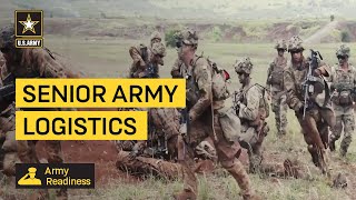 Senior Army Logistics Unit Explains Capabilities [upl. by Yesrod]