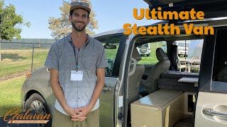 Minivan Camper Builder  Van Tour [upl. by Scarrow472]