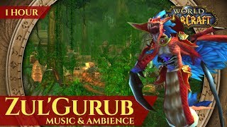 Vanilla ZulGurub  Music amp Ambience 1 hour 4K World of Warcraft Classic [upl. by Anikes]