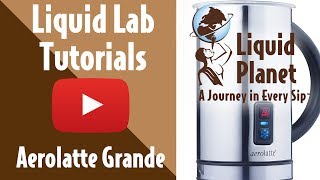 Liquid Lab  Aerolatte Grande Milk Frother [upl. by Odrawde80]