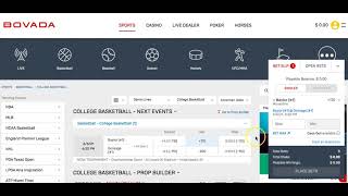 Bovada Sports Betting Tutorial 2022 l How to Place a Bet [upl. by Anaidirib11]