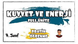 Kuvvet ve Enerji  7 Sınıf  Pratik Öğrenme  Full Ünite [upl. by Thea]