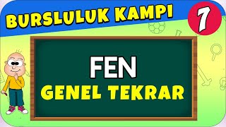 7Sınıf Fen  Bursluluk Sınavı Genel Tekrar [upl. by Eatton827]