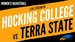 Hocking College vs Terra State Community Womens Basketball [upl. by Amej]