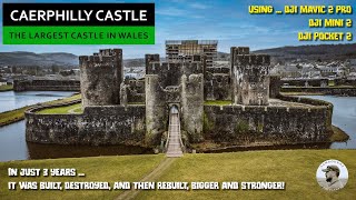 Caerphilly Castle  The Largest in Wales 2nd in Britain [upl. by Ariamat126]