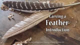 Carving a Feather  Introduction [upl. by Hsac]