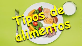 Tipos de alimentos e pirâmide alimentar [upl. by Chace967]