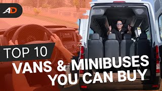 Top 10 Vans amp Minibuses in the Philippines  Behind a Desk [upl. by Madanhoj]