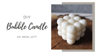 DIY Bubble Candle  Kerzen Gießen  Tipps amp Tricks [upl. by Ruth]