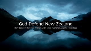 GOD DEFEND NEW ZEALAND  New Zealand National Anthem  FULL LENGTH [upl. by Atikihc]