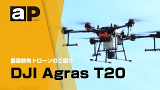 【ホクレンスマート農業推進課】使い方と特長がわかる農薬散布ドローン（DJI） [upl. by Gussy]