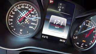 367HP 2017 Mercedes C43 AMG Acceleration 0250 kmh [upl. by Verla87]