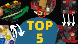 Top 5 BEST Lego Beyblade Gimmicks [upl. by Andel]