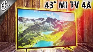 Xiaomi Mi TV 4A 43 inch Smart LED TV Unboxing amp Overview [upl. by Tannie]