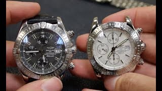 How to Spot a Fake Breitling Chronomat Evolution  Real Vs Fake [upl. by Nolos]