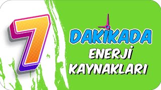 7dkda ENERJI KAYNAKLARI [upl. by Artamas]