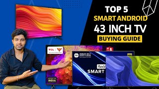 Top 5 Best 43 Inch Smart TV 2022 👌Best 43 Inch TV Under 25000  Best 43 Inch TV ⚡TV Under 25000 [upl. by Eiwoh]