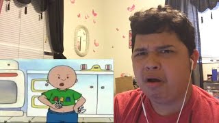 Reaction 25  Caillou has an unhealthy obsession with his Tshirt and yodeling [upl. by Salocin]