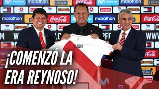 Presentación Juan Reynoso como DT de Perú [upl. by Prospero]