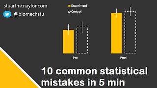 Ten Statistical Mistakes in 5 Min [upl. by Diamond652]