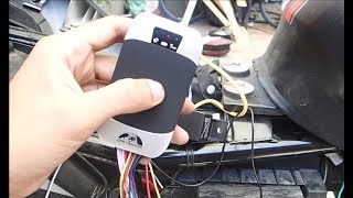 Como instalar GPS alarma rastreador en TODAS las MOTOS detallado TRACKER TK303 desde 0 parte 13 [upl. by Bigler857]