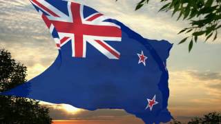 Flag and anthem of New Zealand [upl. by Rosenzweig]