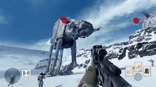 DOLBY ATMOS Demonstration  Star Wars Battlefront on PC [upl. by Alexandr]