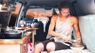 AMAZING TINY VAN CONVERSION  FULL TOUR [upl. by Cormier403]