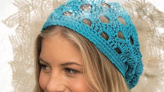 Easy Crochet Simple Slouchy Hat [upl. by Ellennoj]