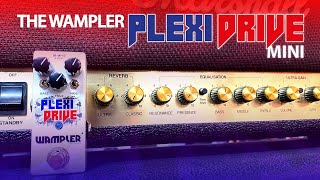 Mini Plexi Drive from Wampler demo using Fender amp Vox amps [upl. by Edward]