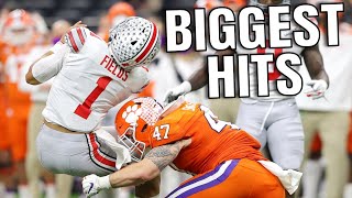 Biggest Hits in College Football History  Part 2 [upl. by Odelet893]