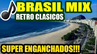 🌞BRASIL clasicos🎵🌴enganchados [upl. by Aihsrop]